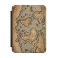 Vintage World Map Kindle Case – Leather-Look E-Reader Cover