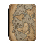 Vintage World Map Kindle Case – Leather-Look E-Reader Cover