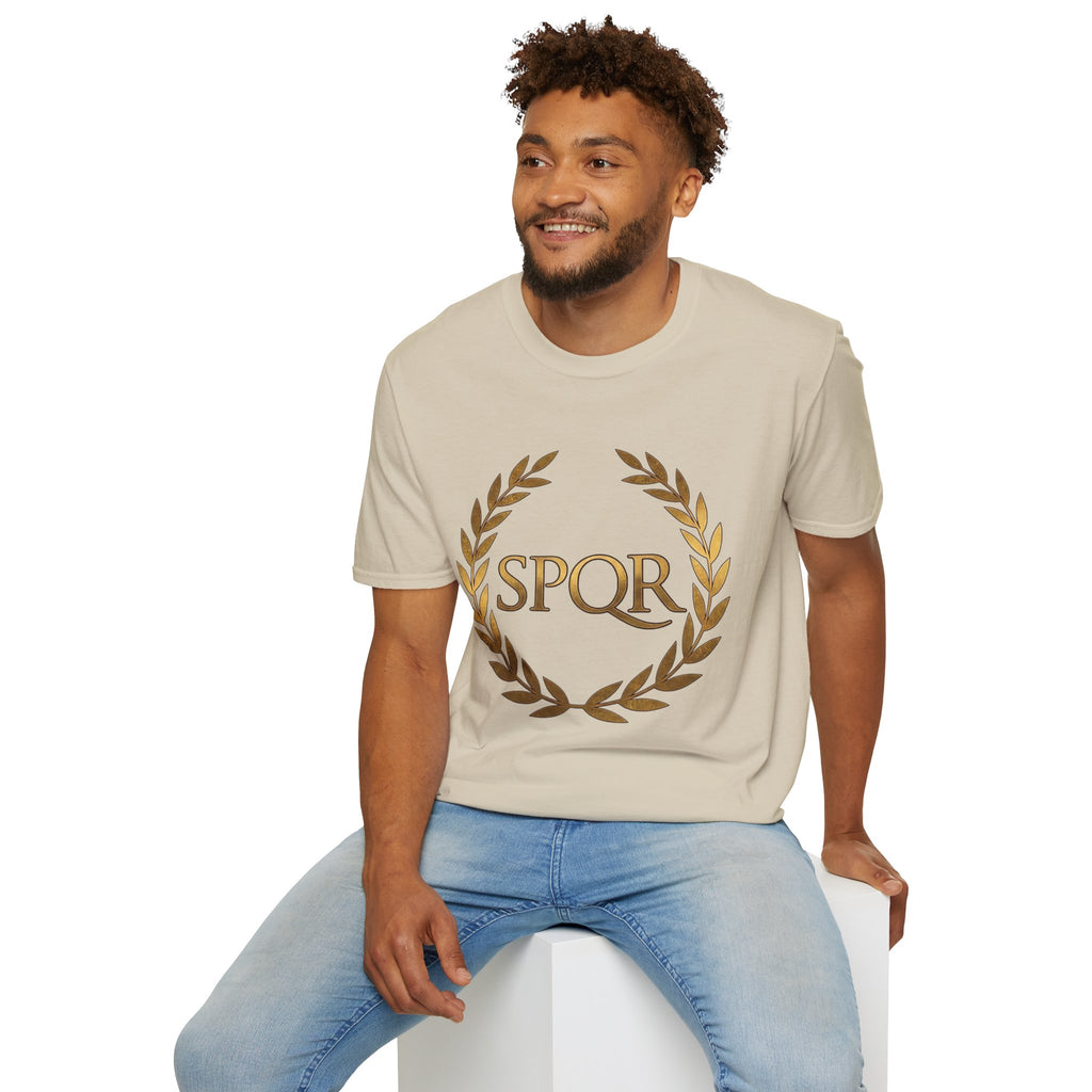 SPQR Laurel Wreath T-Shirt