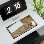 Vintage World Map Desk Mat