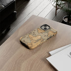 Vintage World Map Tough Phone Case — Antique Explorer iPhone Cover