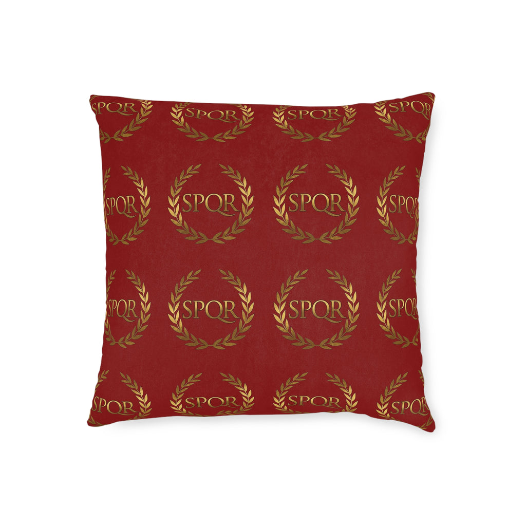 SPQR Laurel Wreath Cushion
