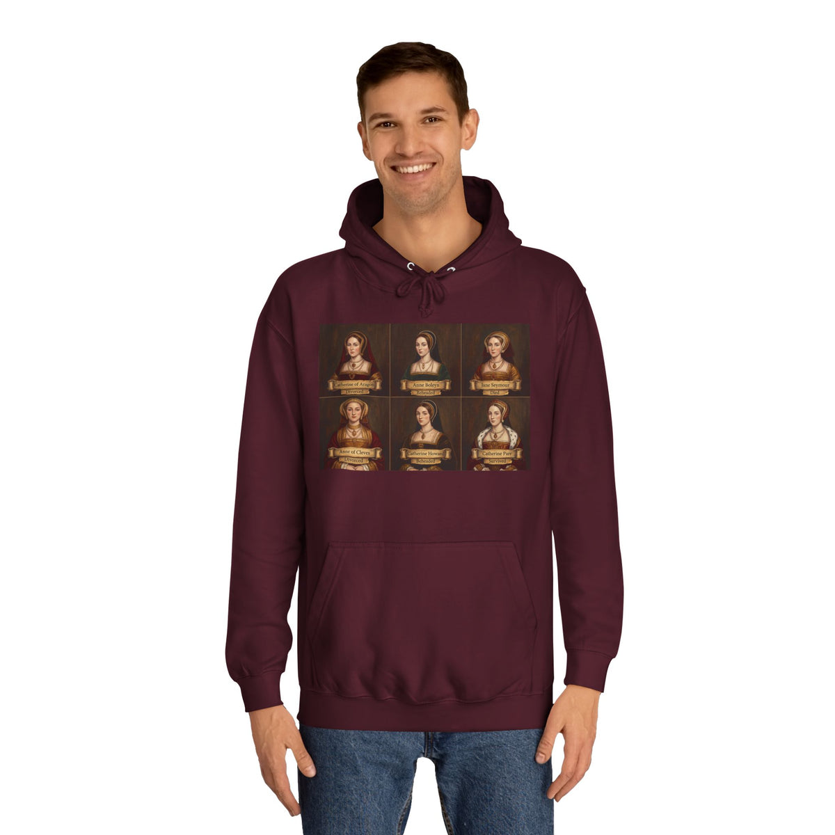 The Six Wives Royal Portrait Hoodie