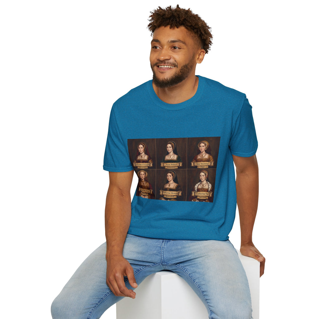 The Six Wives Portrait T-Shirt
