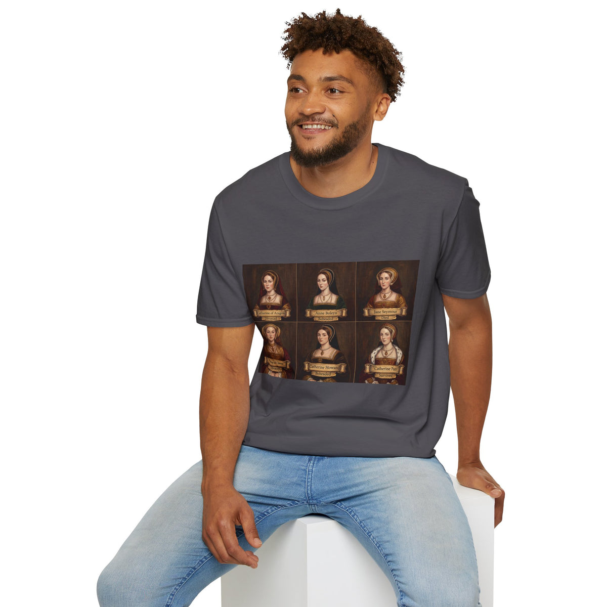 The Six Wives Portrait T-Shirt