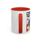 Certified Time Traveller Mug – Geometric