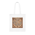 Vintage World Map Cotton Tote Bag