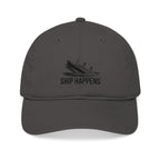Ship Happens Embroidered Baseball Cap — Nautical Sailing Hat