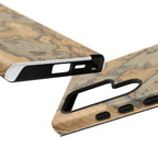Vintage World Map Tough Phone Case — Antique Explorer iPhone Cover
