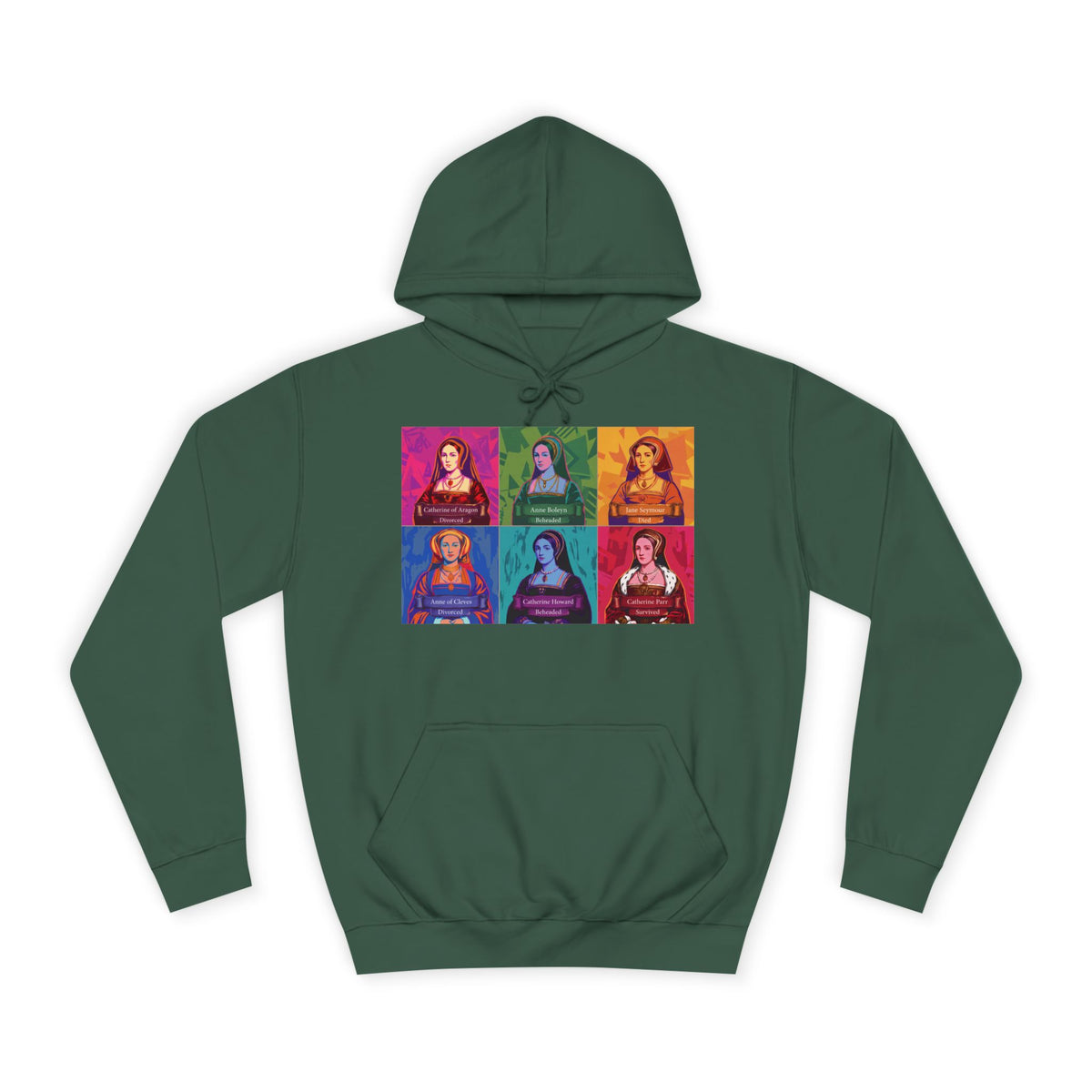 The Six Wives Pop Art Hoodie