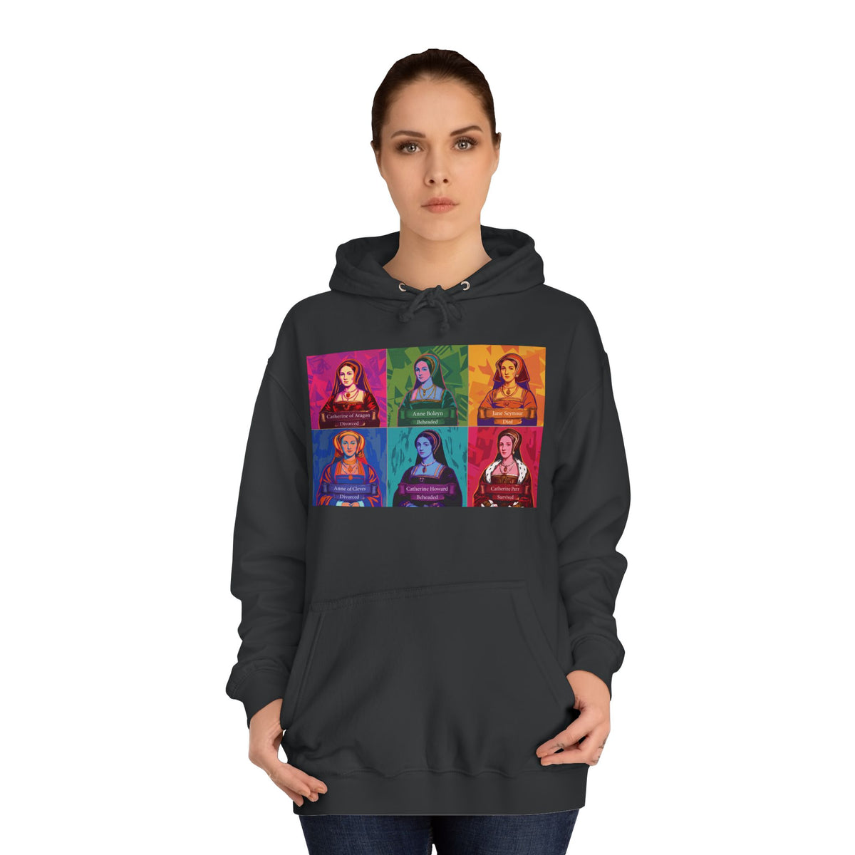 The Six Wives Pop Art Hoodie
