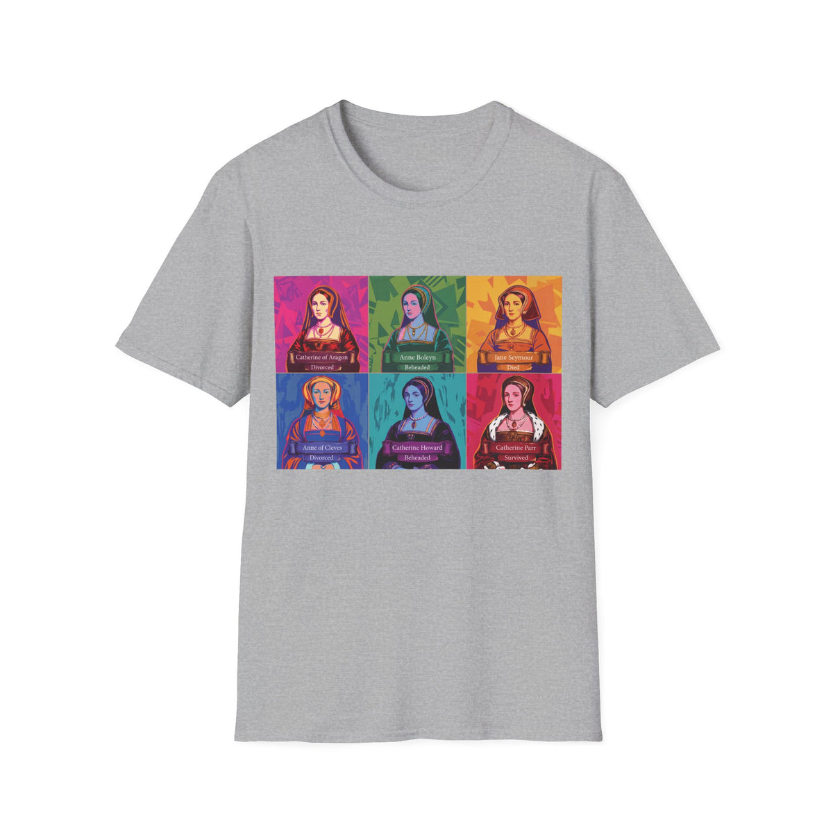 The Six Wives Pop Art T-Shirt
