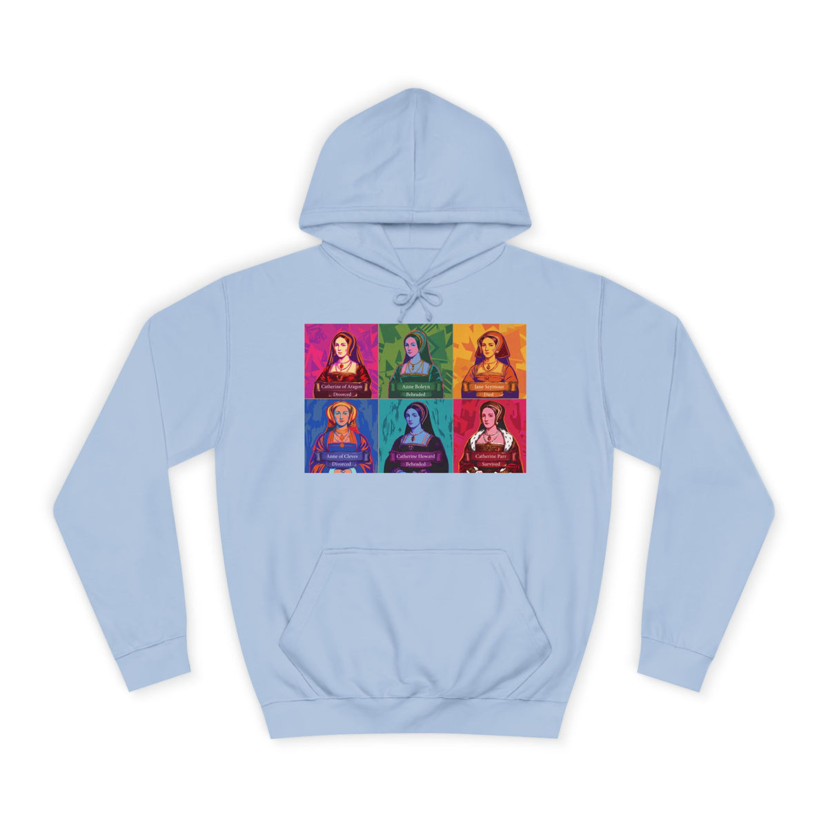 The Six Wives Pop Art Hoodie