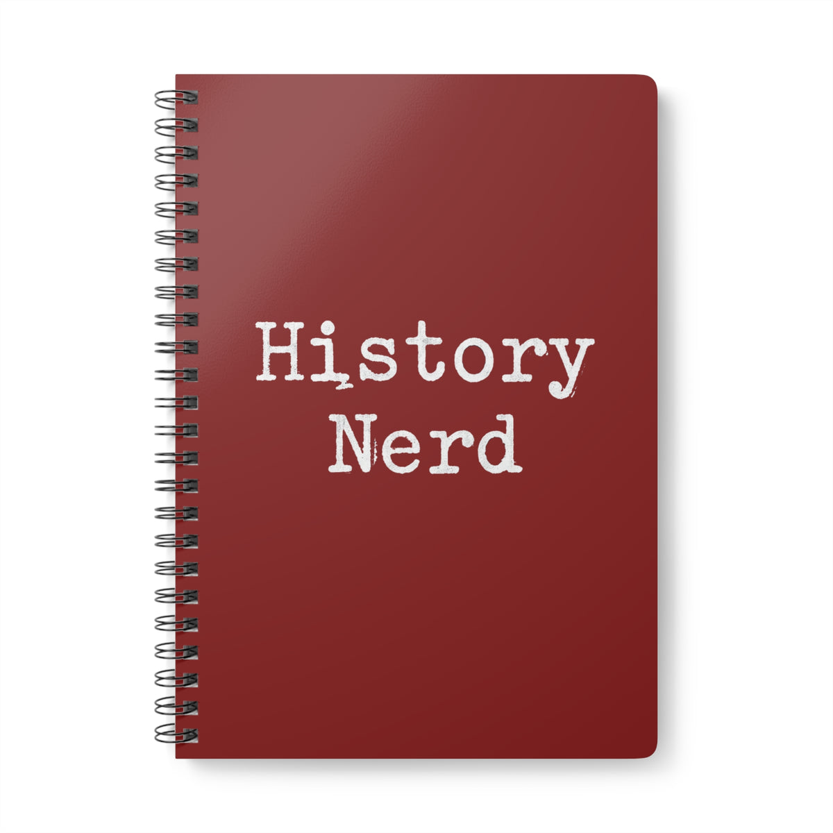 History Nerd A5 Wirobound Notebook