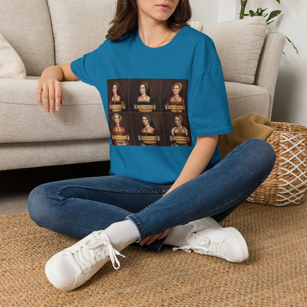 The Six Wives Portrait T-Shirt