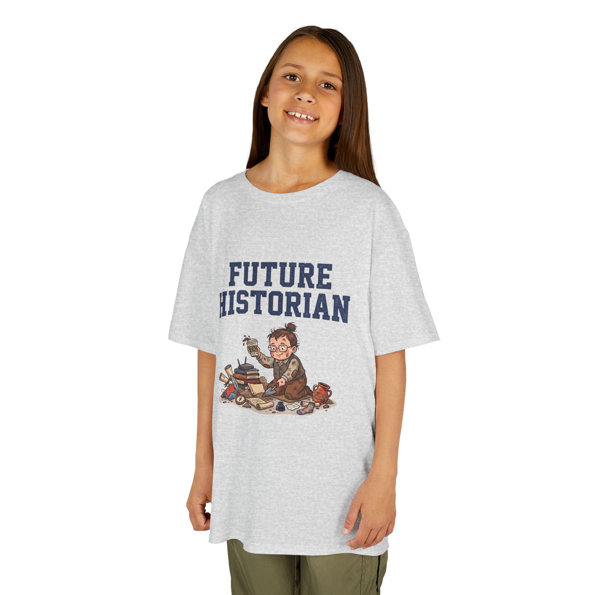 Future Historian Kids T-Shirt