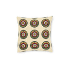 Stained Glass Rose Window Cushion