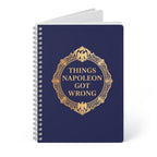 Things Napoleon Got Wrong A5 Wirobound Notebook