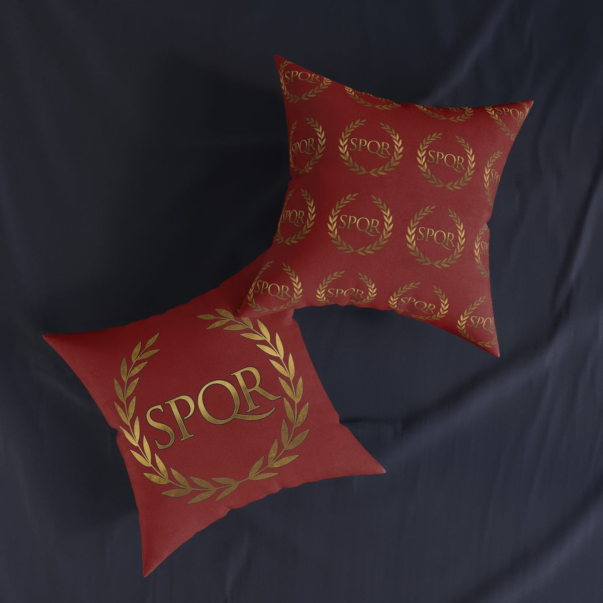 SPQR Laurel Wreath Cushion