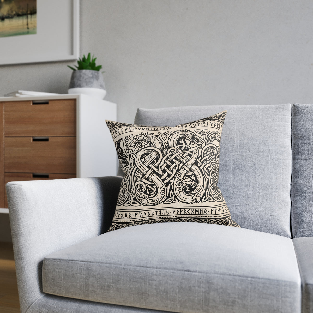 Celtic Knotwork Cushion