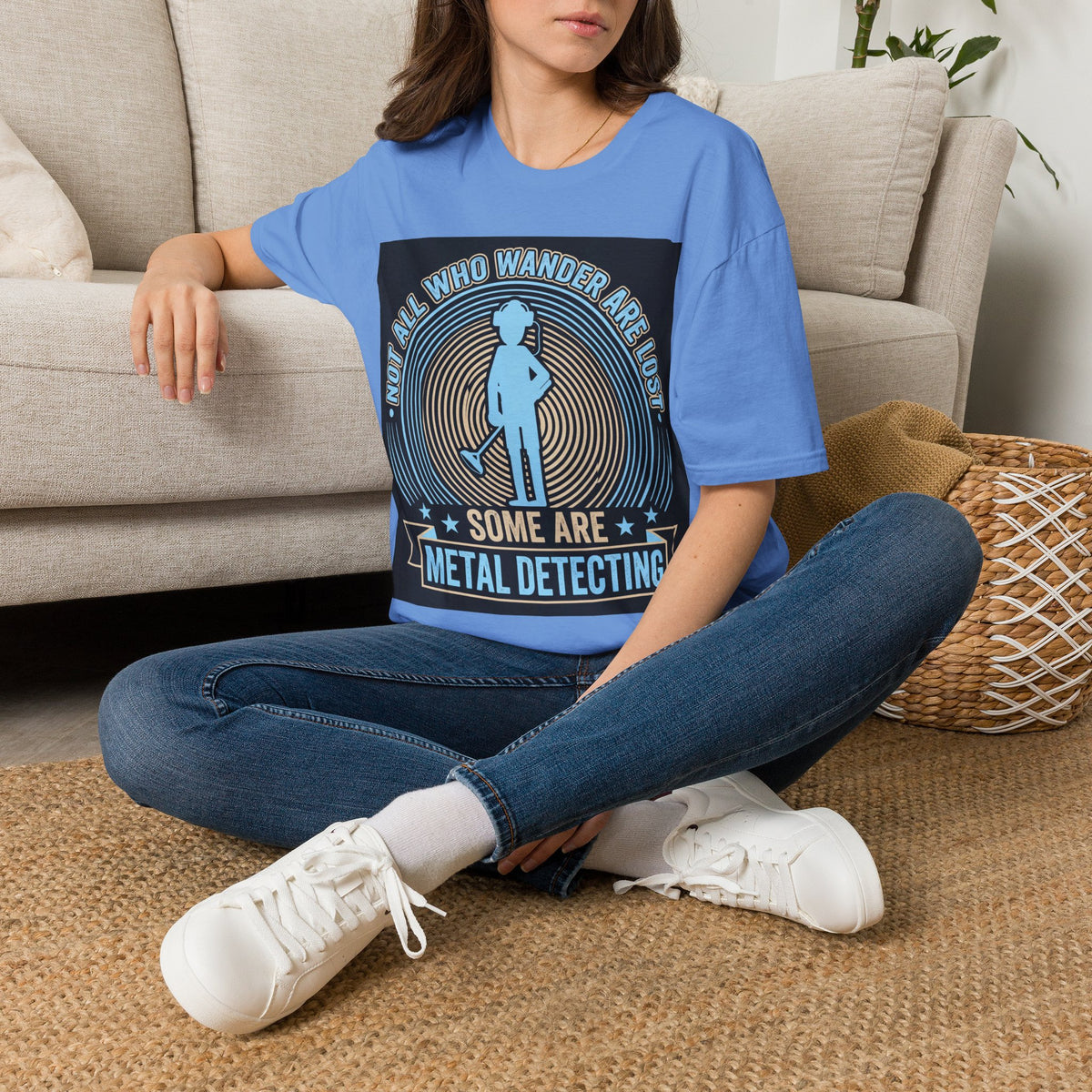 Not All Who Wander Are Lost – Some Are Metal Detecting T-Shirt