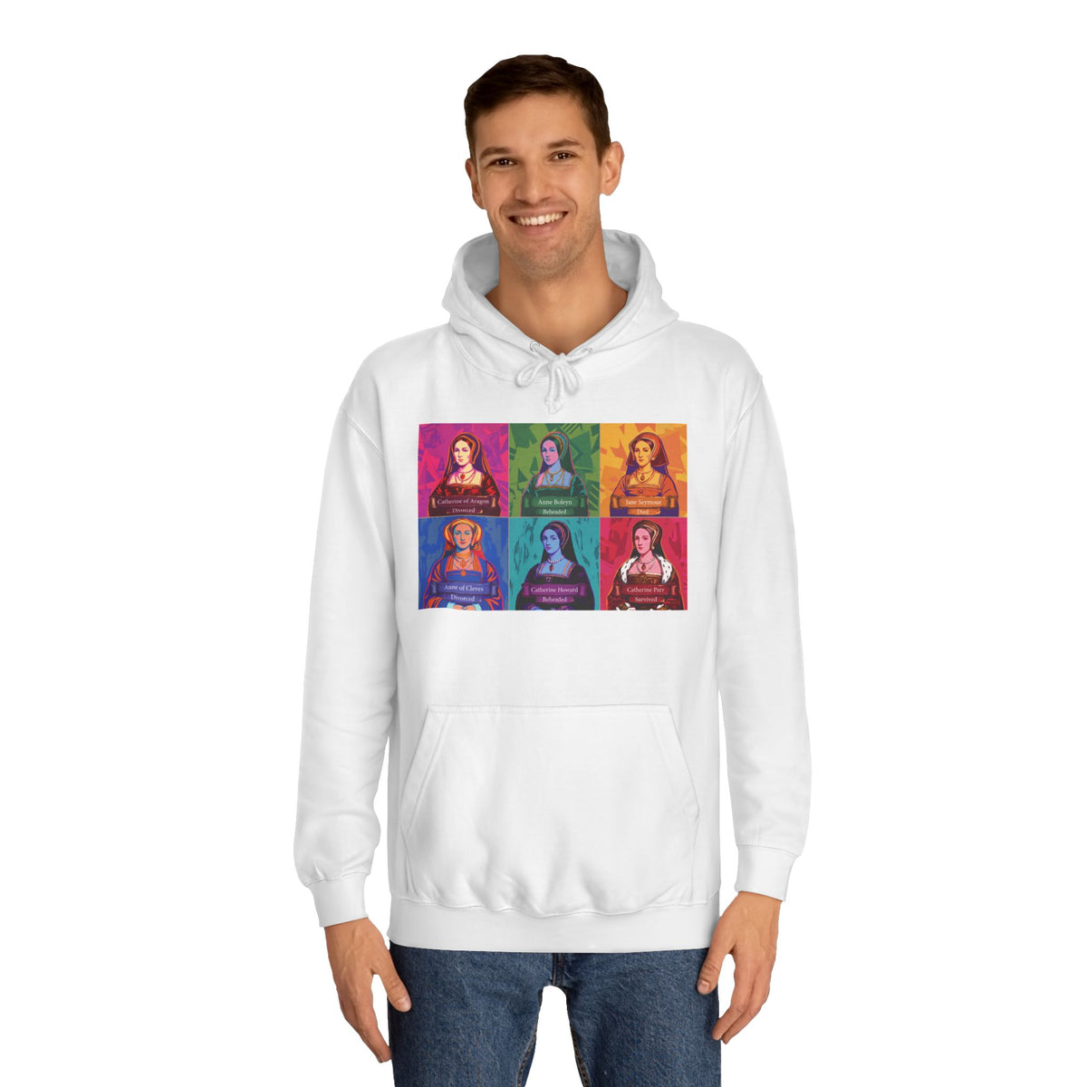 The Six Wives Pop Art Hoodie