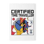 Certified Time Traveller A5 Softcover Notebook
