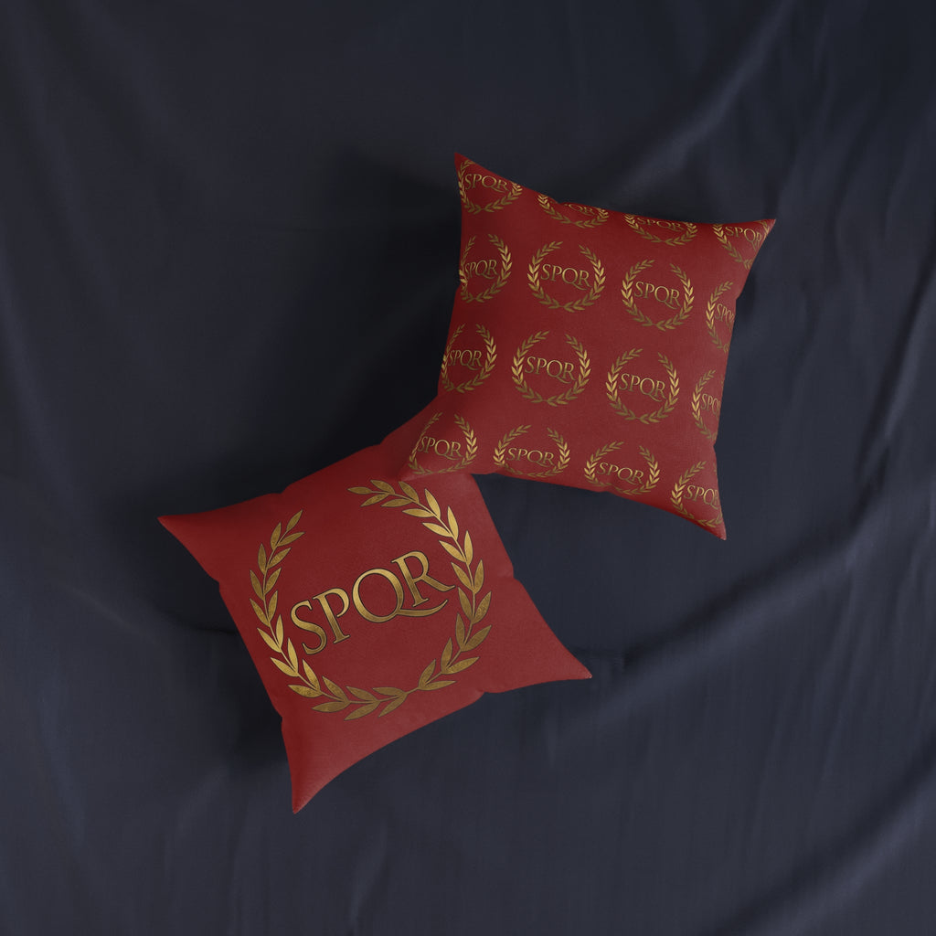 SPQR Laurel Wreath Cushion