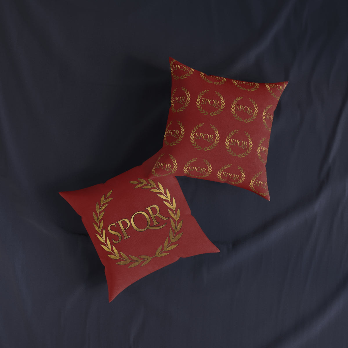 SPQR Laurel Wreath Cushion