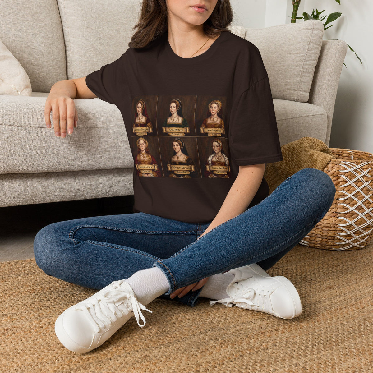 The Six Wives Portrait T-Shirt