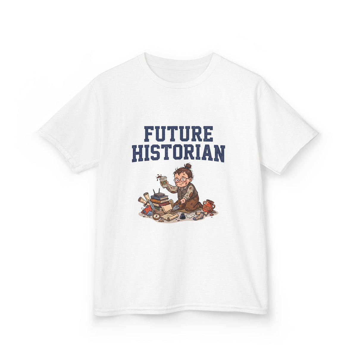 Future Historian Kids T-Shirt