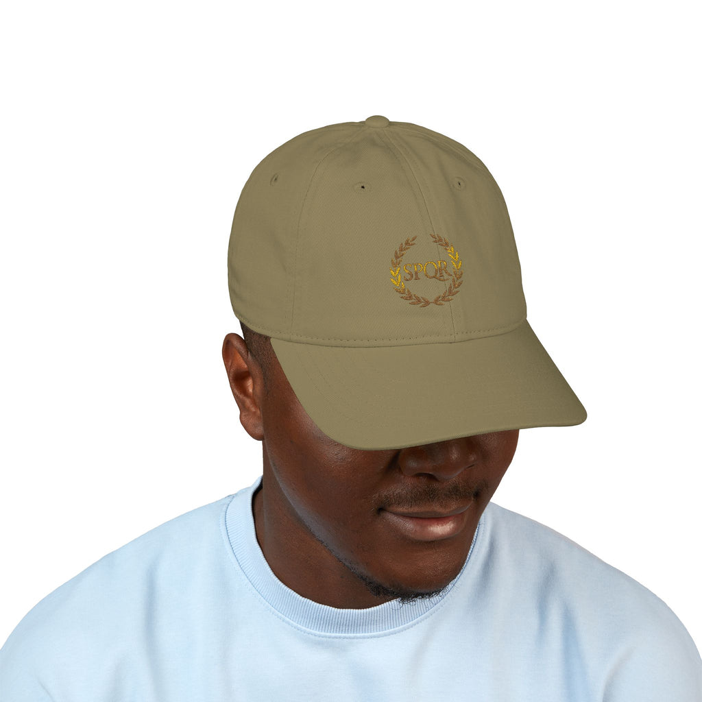 SPQR Laurel Wreath Organic Cap