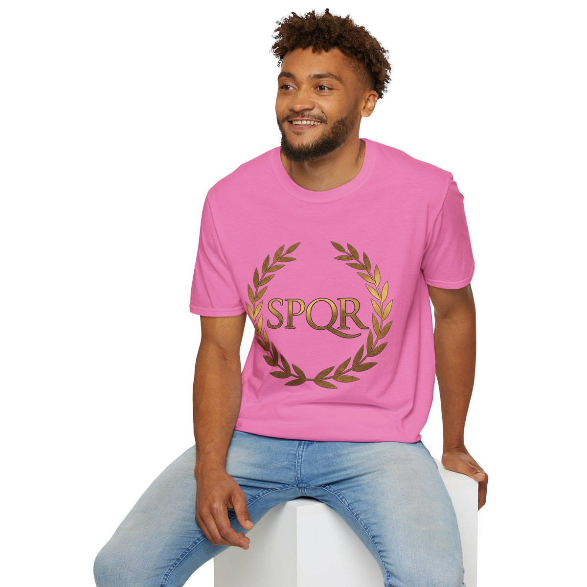 SPQR Laurel Wreath T-Shirt