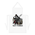Guy Fawkes 'Guy Forks' Apron - Funny Historical BBQ & Cooking Apron