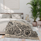 Norse Knotwork Fleece Throw