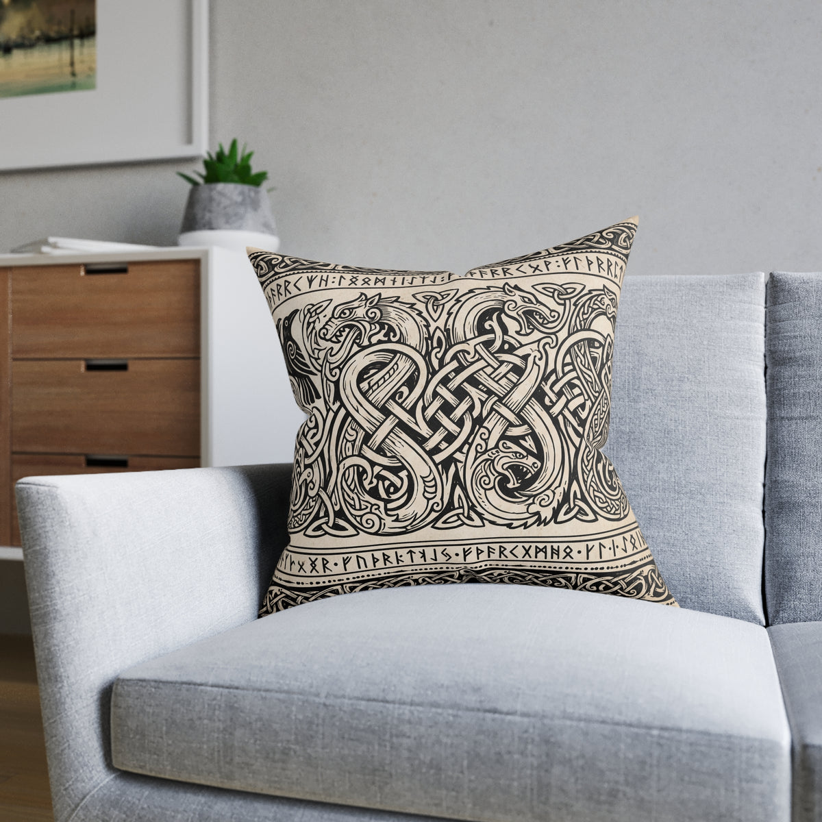 Celtic Knotwork Cushion