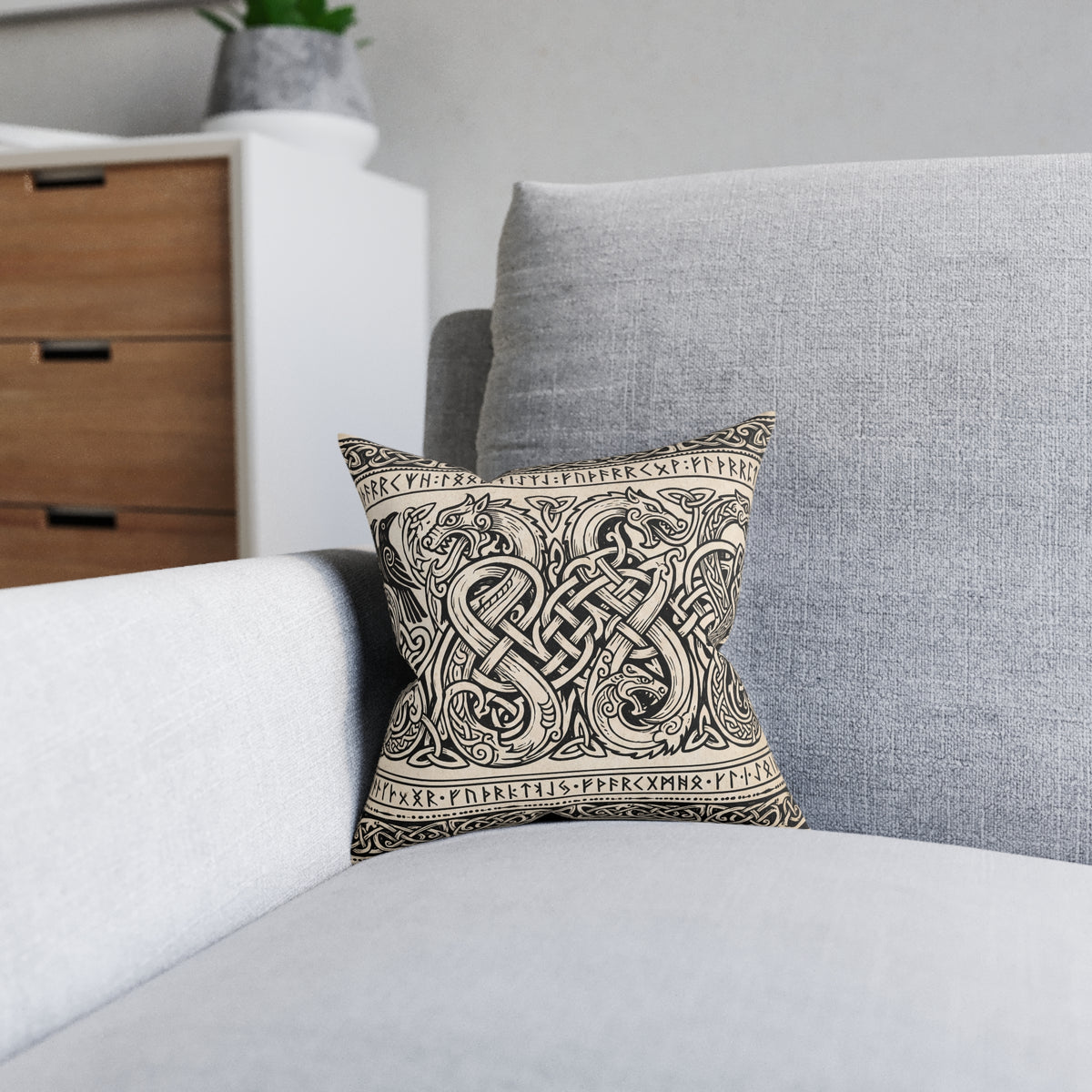 Celtic Knotwork Cushion