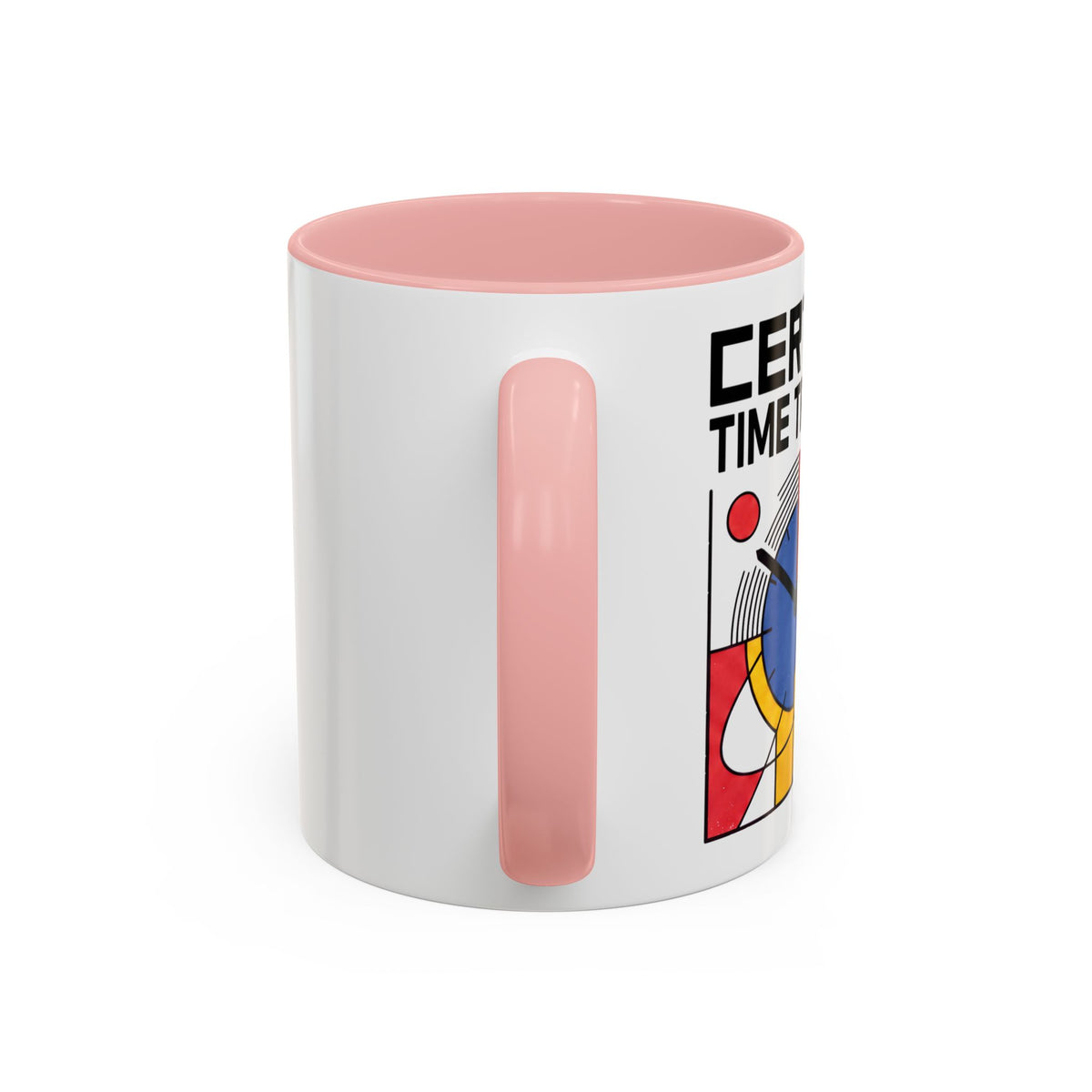 Certified Time Traveller Mug – Geometric