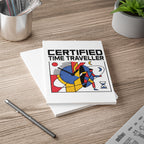 Certified Time Traveller A5 Softcover Notebook