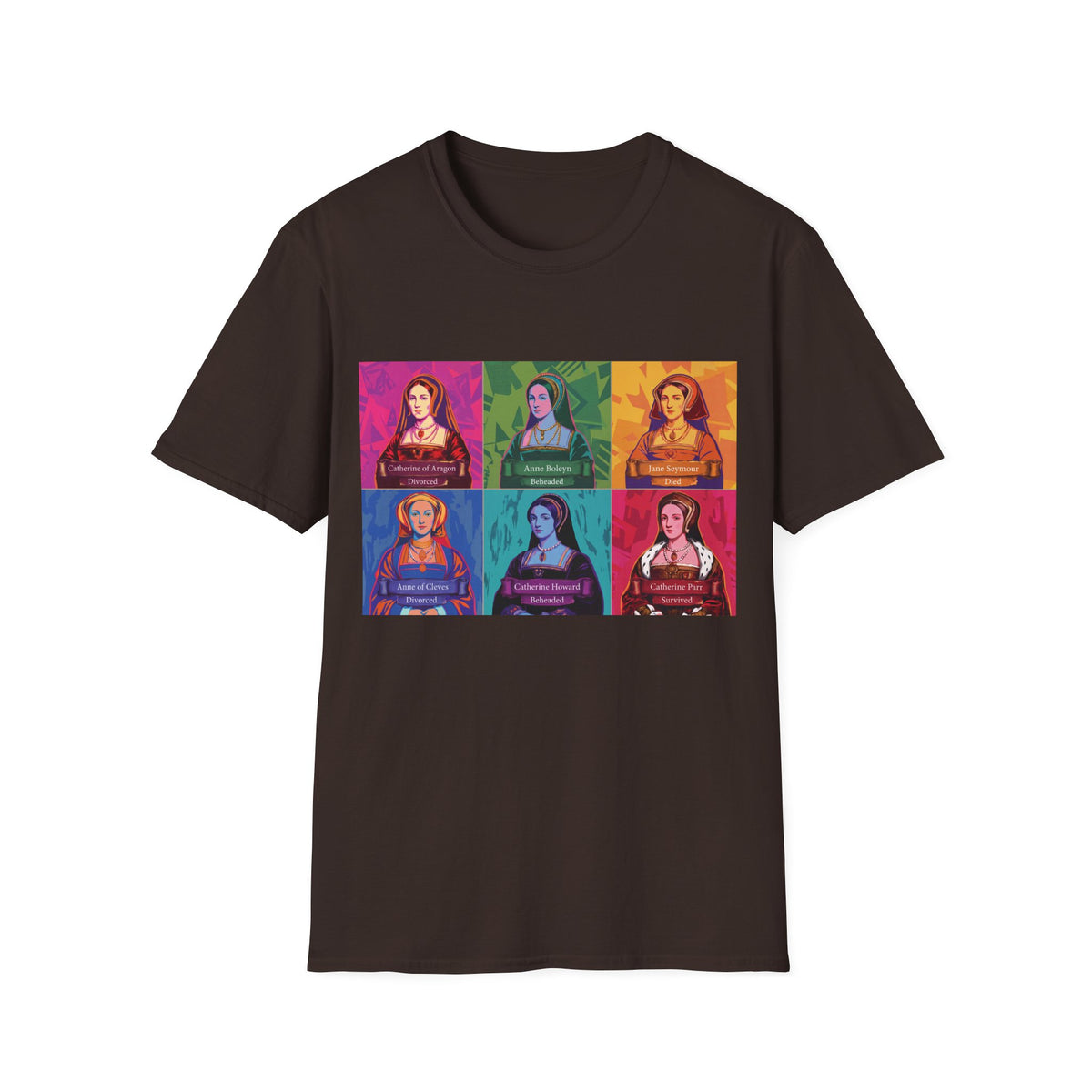The Six Wives Pop Art T-Shirt
