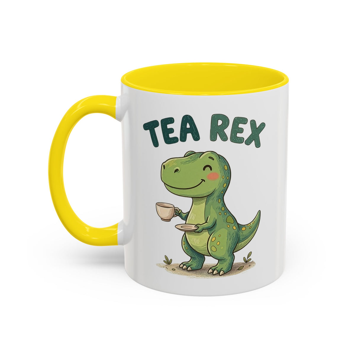 T-Rex Cartoon Mug
