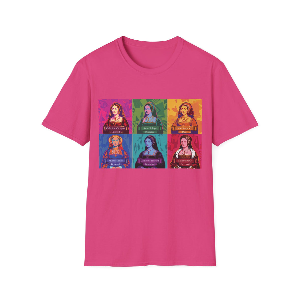 The Six Wives Pop Art T-Shirt