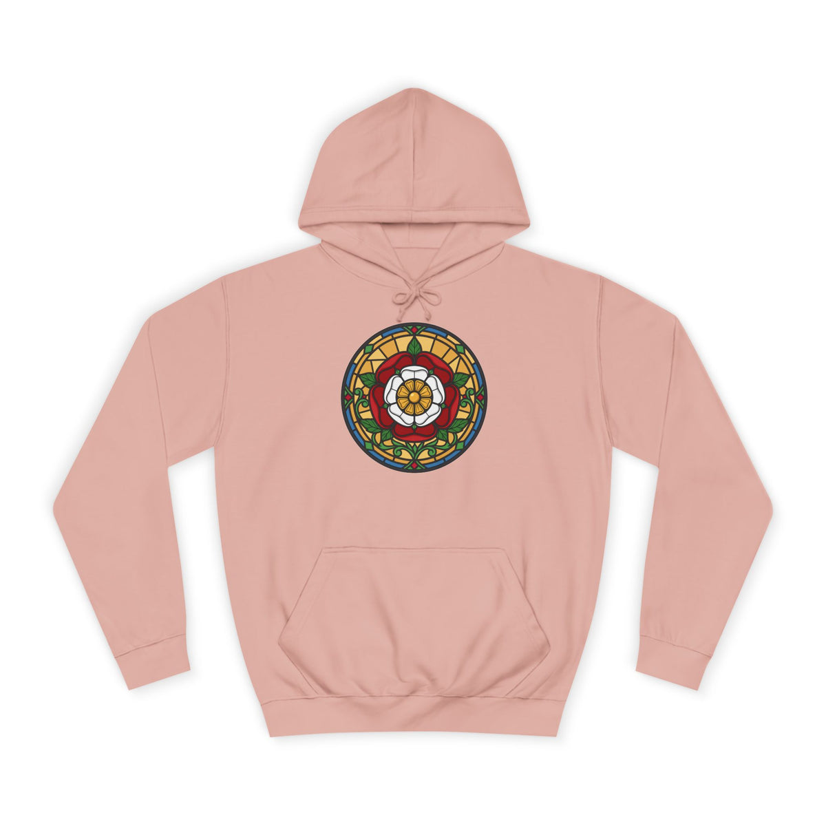 Stained Glass Tudor Rose Hoodie