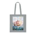 Viking Longship Cotton Tote Bag