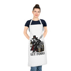 Guy Fawkes 'Guy Forks' Apron - Funny Historical BBQ & Cooking Apron