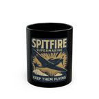 Spitfire Supermarine Keep Them Flying Aviation Mug