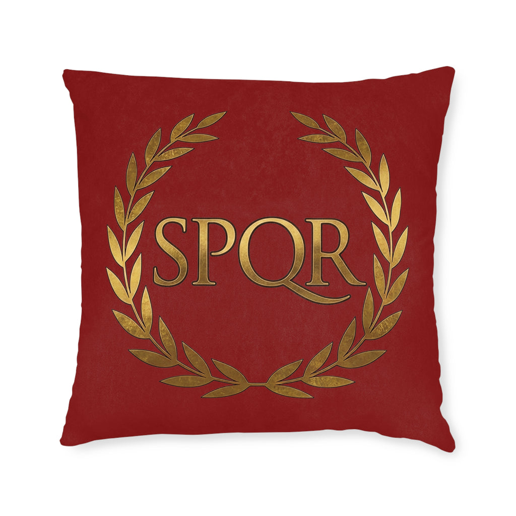 SPQR Laurel Wreath Cushion