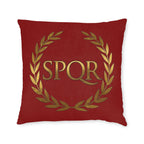 SPQR Laurel Wreath Cushion