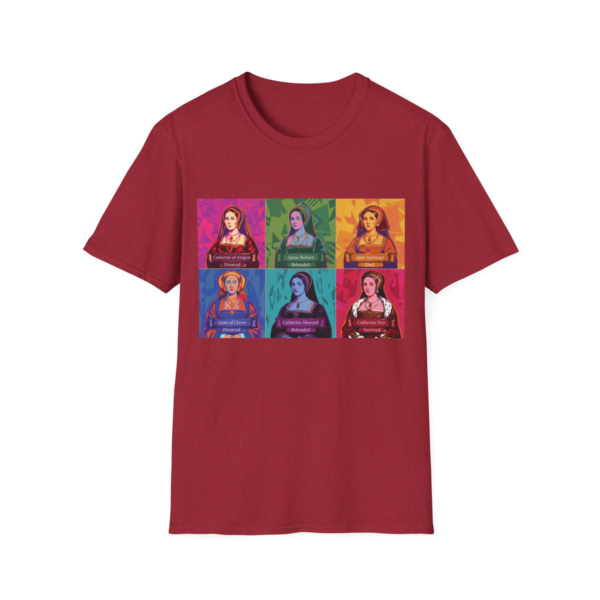 The Six Wives Pop Art T-Shirt