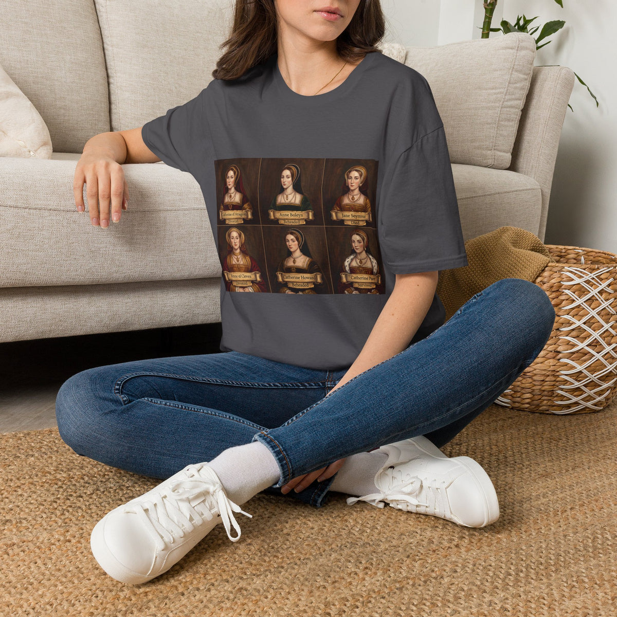 The Six Wives Portrait T-Shirt